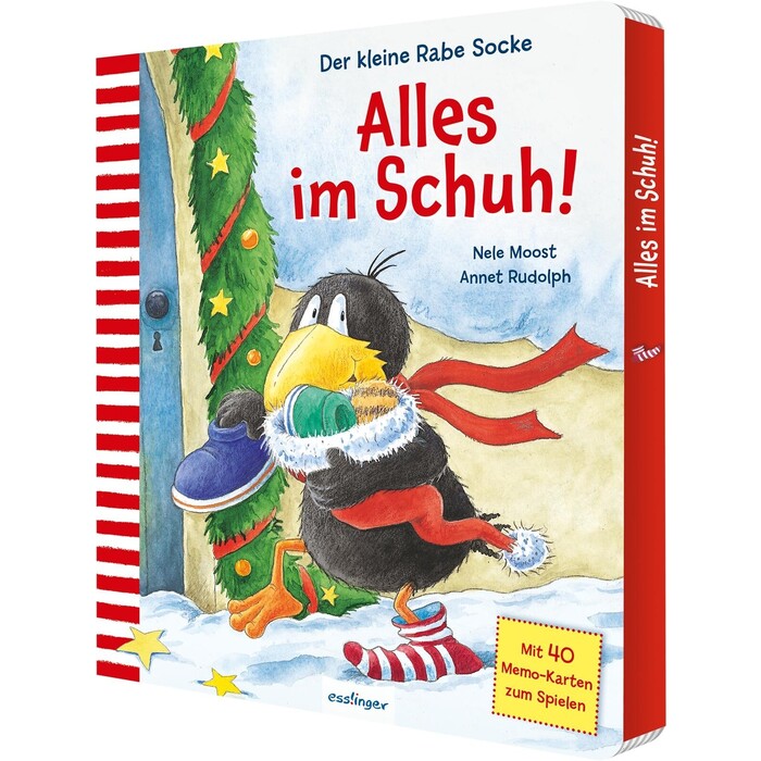 Nele Moost: Der kleine Rabe Socke: Alles im Schuh! Mit Memo-Spiel