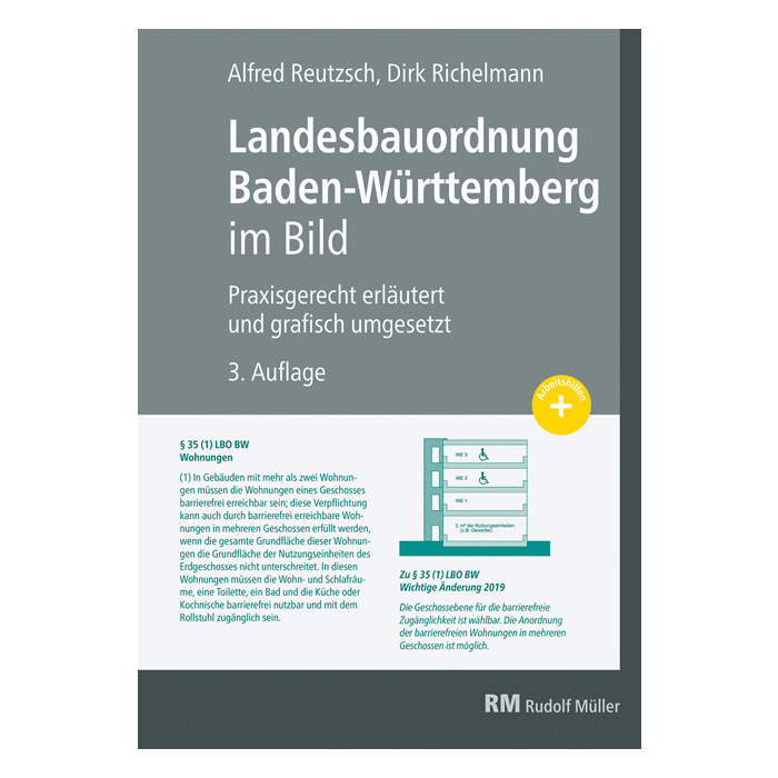 Dirk Richelmann: Landesbauordnung Baden-Württemberg im Bild - gebunden