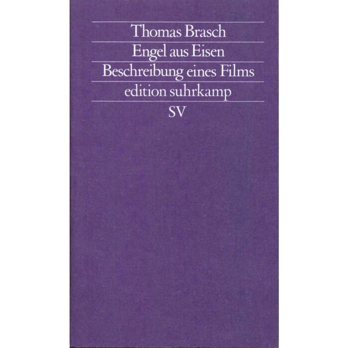 Thomas Brasch: Engel aus Eisen - Taschenbuch