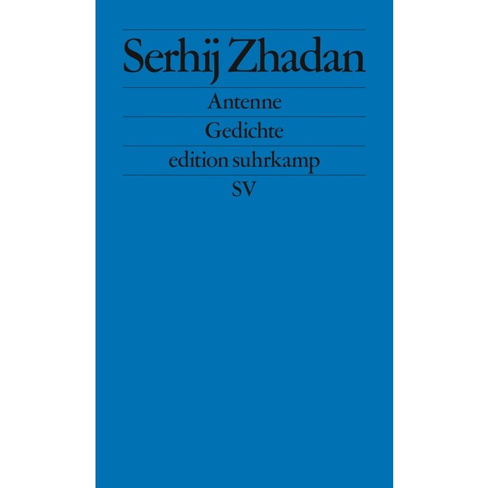 Serhij Zhadan: Antenne - Taschenbuch