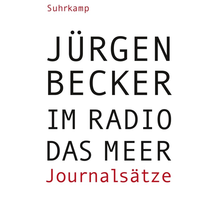 Im Radio das Meer - gebunden