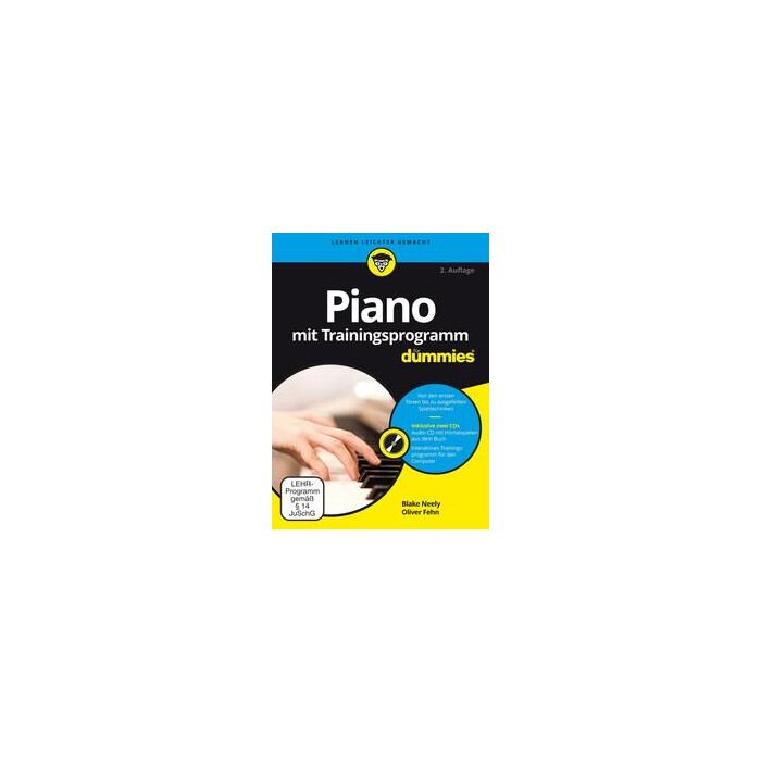 Oliver Fehn: Piano mit Trainingsprogramm für Dummies, m. DVD-ROM - Taschenbuch