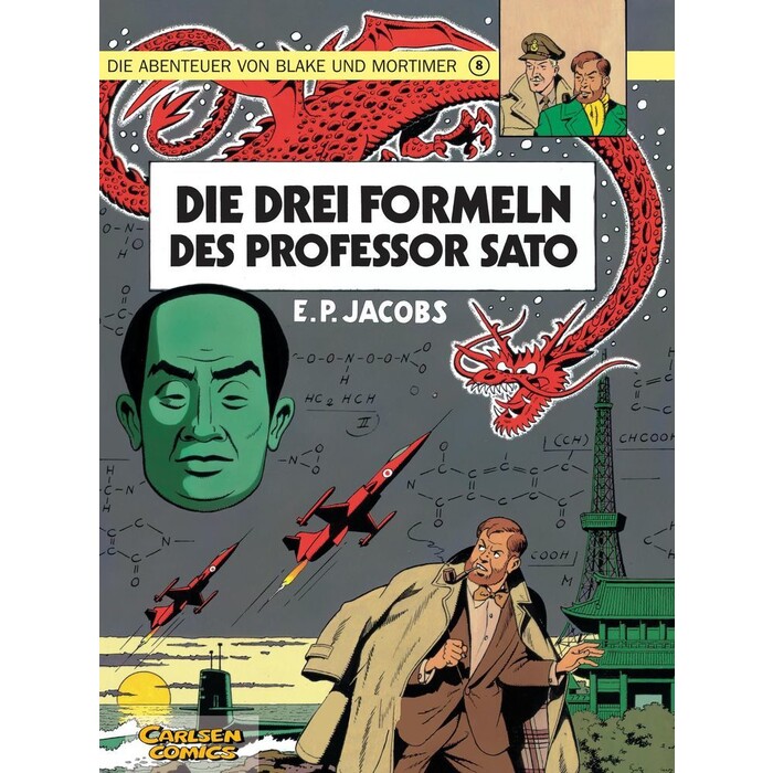 Edgar P. Jacobs: Blake und Mortimer 8: Die drei Formeln des Professor Sato - Taschenbuch