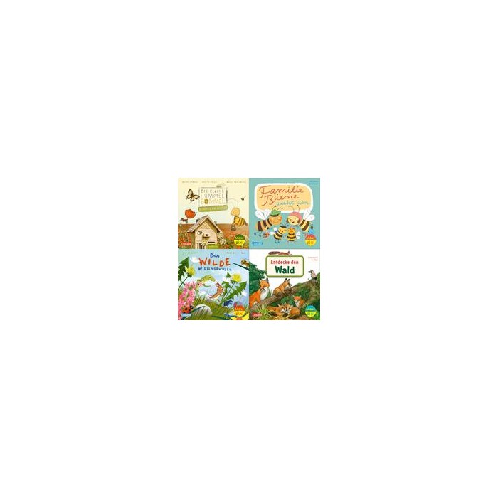 diverse: Maxi-Pixi-4er-Set 111: Meine Natur-Bilderbücher (4x1 Exemplar), 4 Teile