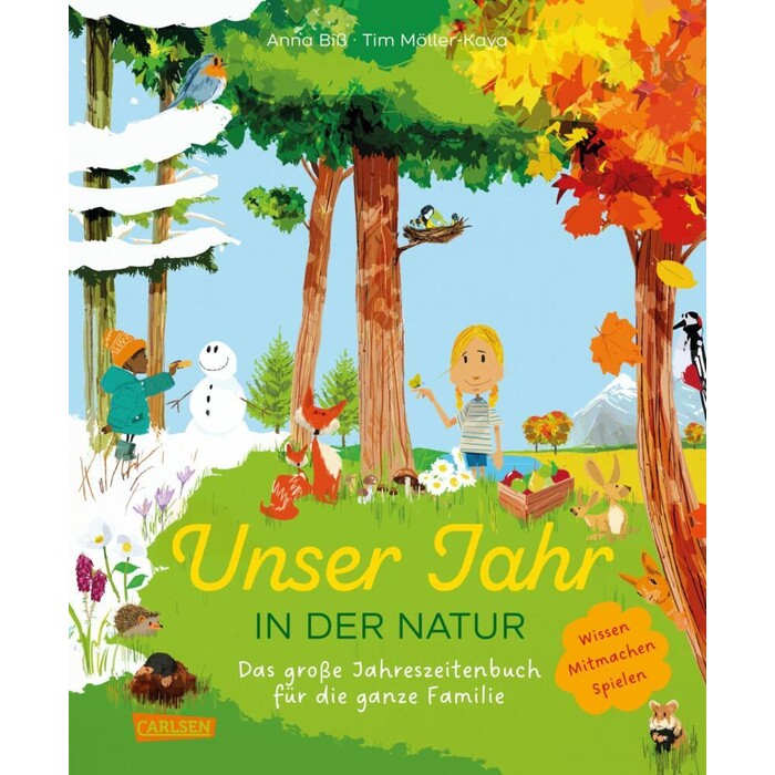 Anna Biß: Unser Jahr in der Natur - gebunden