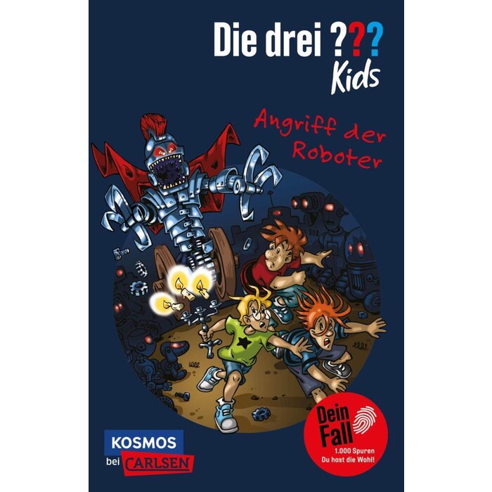 Die drei ??? Kids Dein Fall: Angriff der Roboter - Taschenbuch