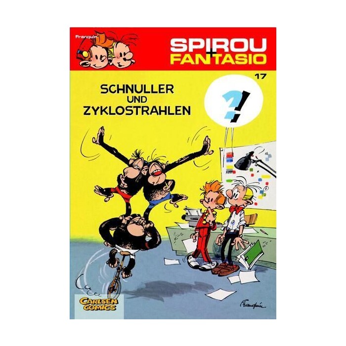Spirou und Fantasio 17: Schnuller und Zyklostrahlen - Taschenbuch