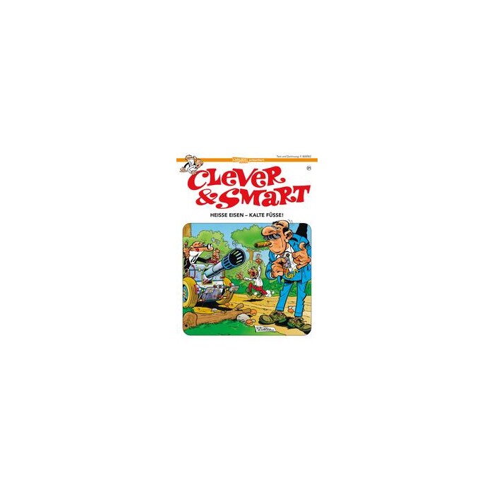 Francisco Ibáñez: Clever und Smart 21: Heiße Eisen - kalte Füße! - Taschenbuch
