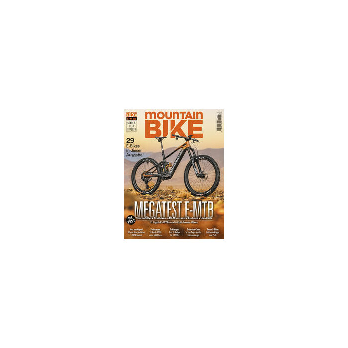mountainBIKE - E-Mountainbike 01/2024 - Taschenbuch