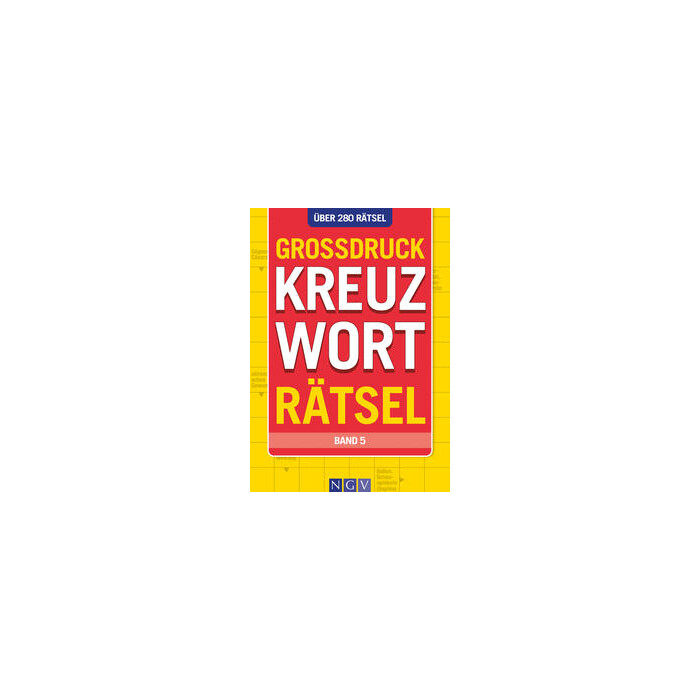 Großdruck Kreuzworträtsel - Band 5