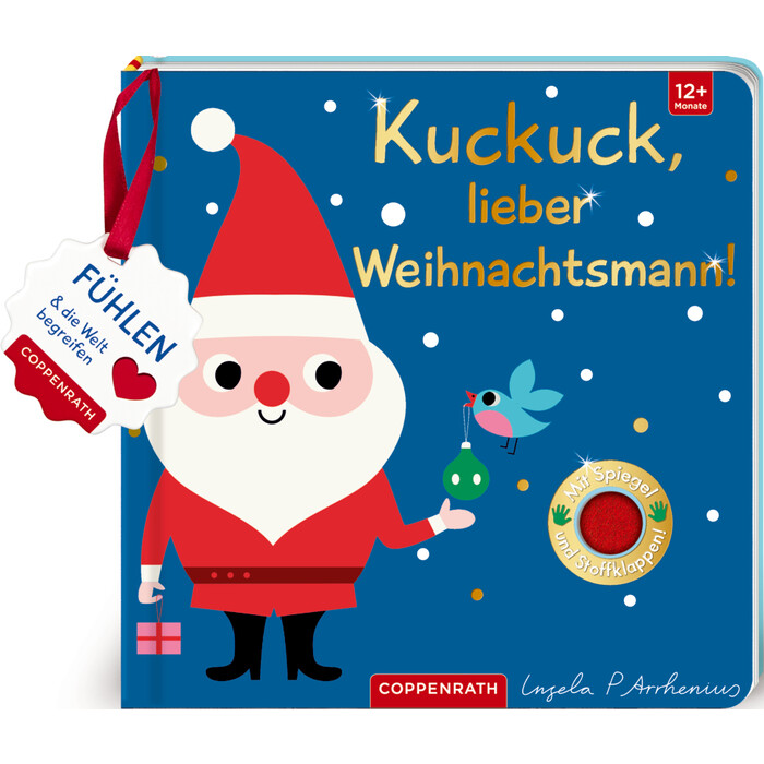 Mein Filz-Fühlbuch: Kuckuck, lieber Weihnachtsmann!