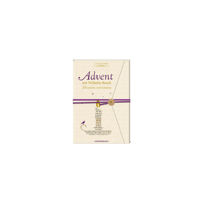 Brief-Adventskalenderbuch – Advent mit Wilhelm Busch