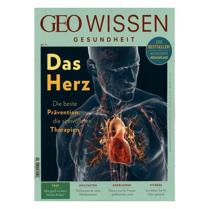 GEO Wissen Gesundheit / GEO Wissen Gesundheit 11/19 - Das Herz - Taschenbuch