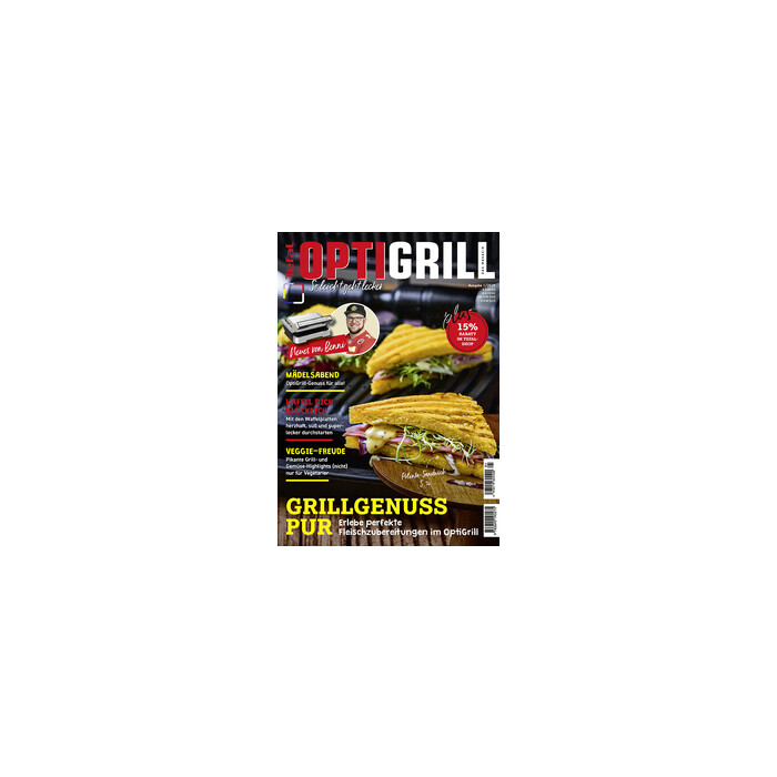 Tefal OptiGrill Magazin - Grillgenuss pur! - Taschenbuch