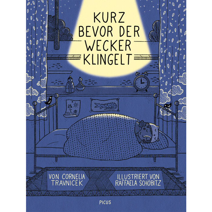 Cornelia Travnicek: Kurz bevor der Wecker klingelt - gebunden