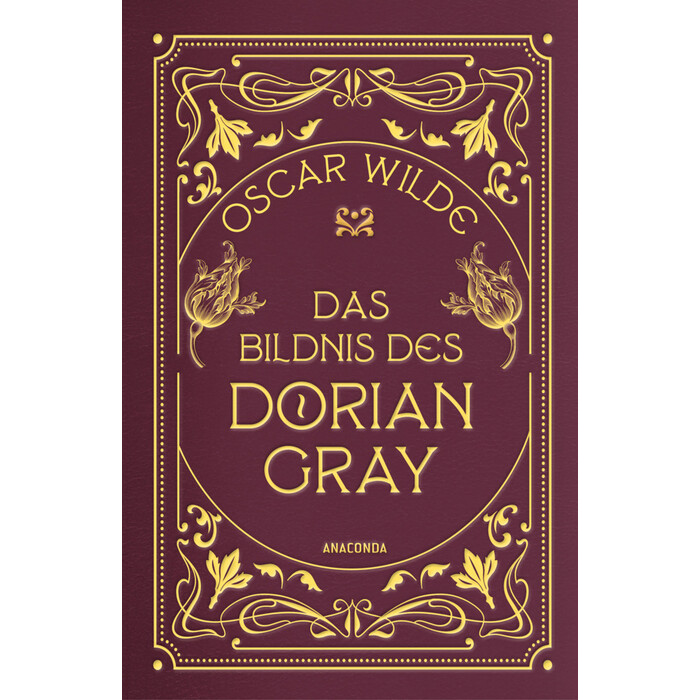 Oscar Wilde: Oscar Wilde, Das Bildnis des Dorian Gray. Gebunden In Cabra-Leder mit Goldprägung - gebunden