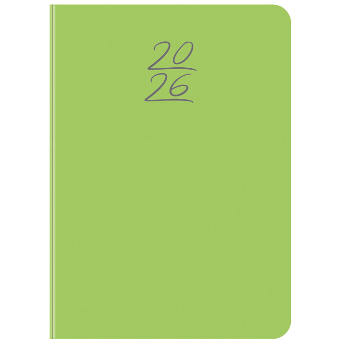 Buchkalender Wochentimer Colour grün 2026