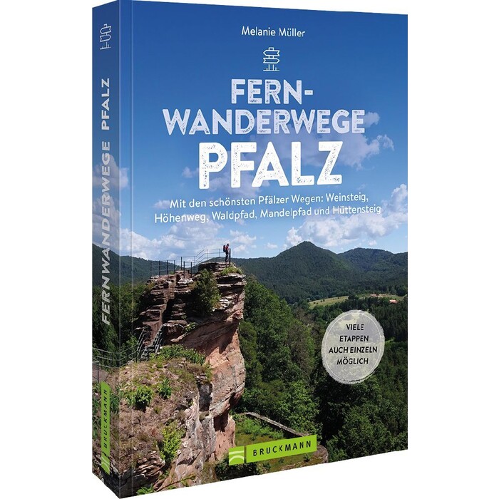 Melanie Müller: Fernwanderwege Pfalz - Taschenbuch