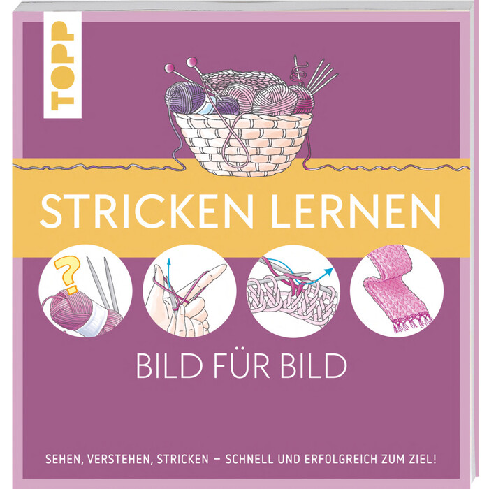 frechverlag: Stricken lernen Bild für Bild - Taschenbuch