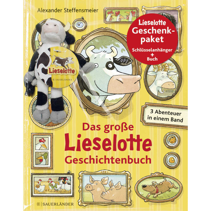 Alexander Steffensmeier: Das große Lieselotte Geschichtenbuch, m. Schlüsselanhänger - gebunden