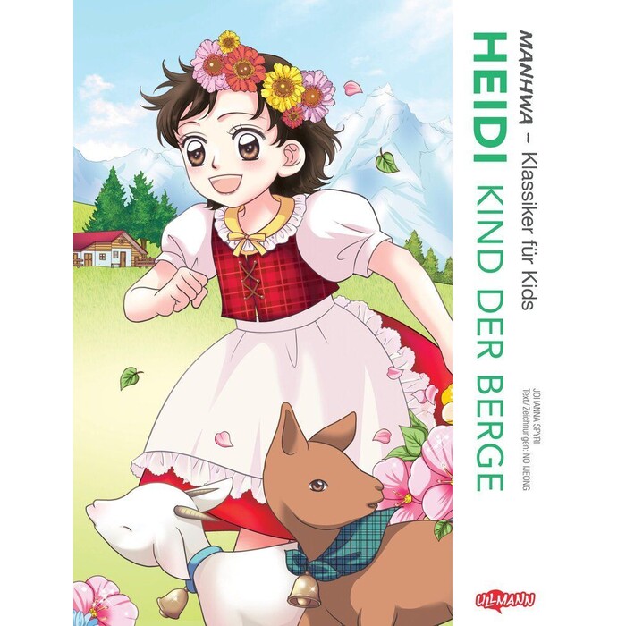 MANHWA - Klassiker für Kids - Heidi, Kind der Berge (komplett in Farbe) - Taschenbuch