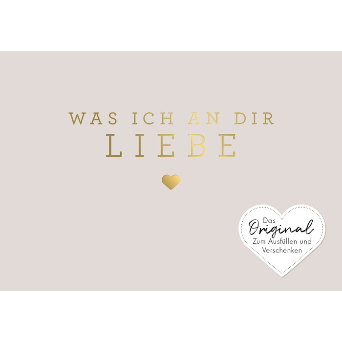 Alexandra Reinwarth: Was ich an dir liebe - Miniversion - gebunden