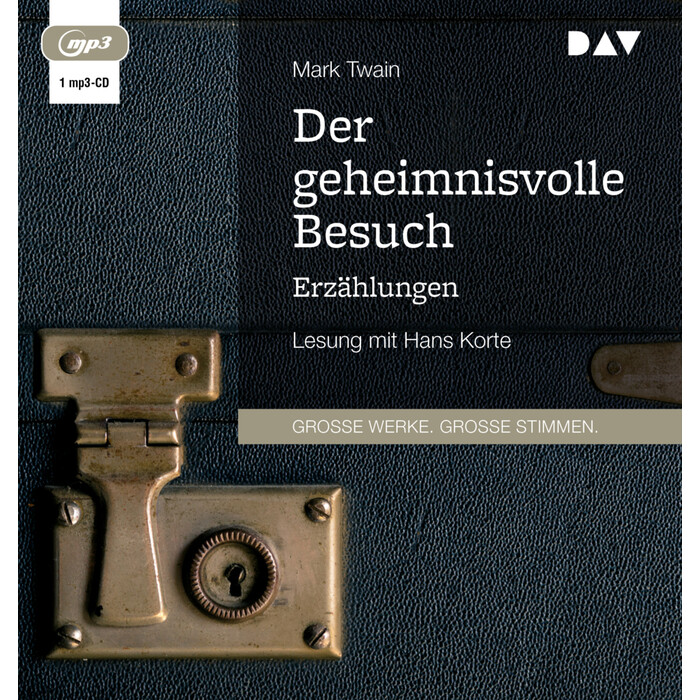 Mark Twain: Der geheimnisvolle Besuch. Erzählungen, 1 Audio-CD, 1 MP3 - CD