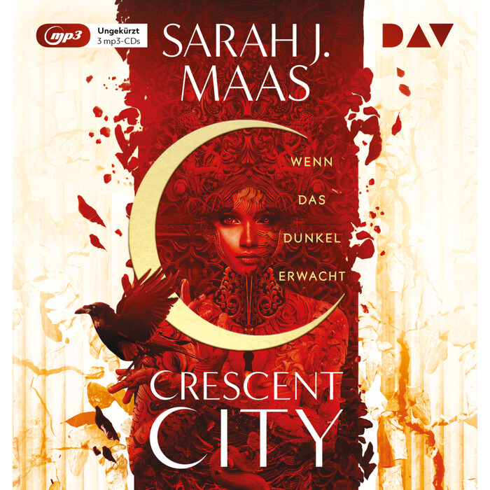 Sarah J. Maas: Crescent City - Teil 1: Wenn das Dunkel erwacht, 3 Audio-CD, 3 MP3 - CD