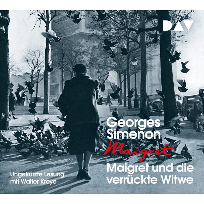 Georges Simenon: Maigret und die verrückte Witwe, 4 Audio-CD - CD