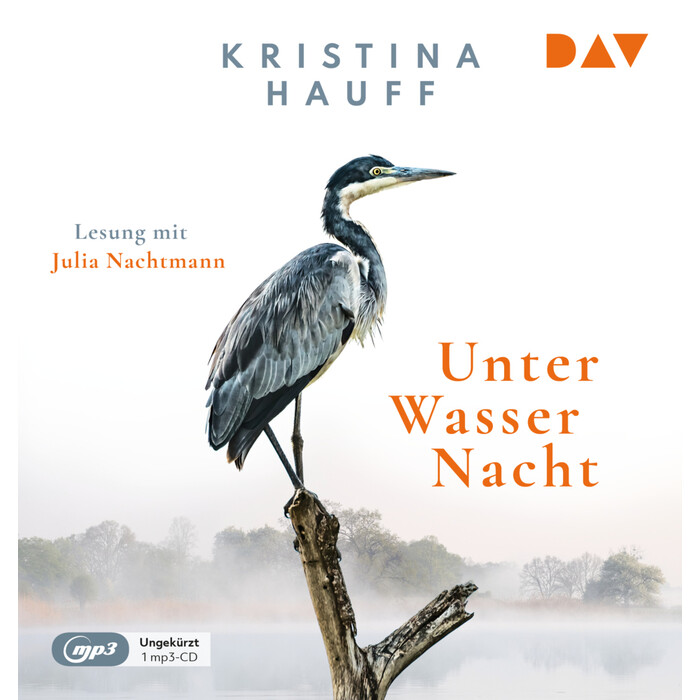 Kristina Hauff: Unter Wasser Nacht, 1 Audio-CD, 1 MP3 - CD
