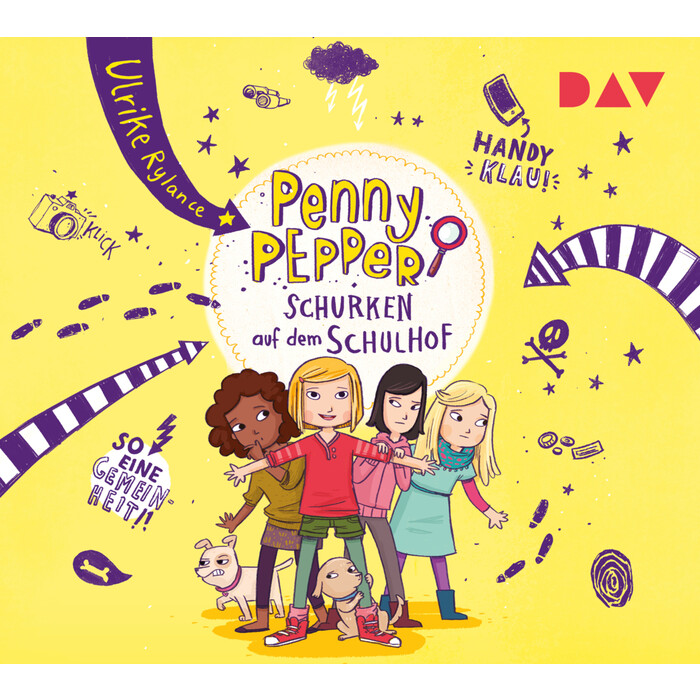Ulrike Rylance: Penny Pepper - Teil 8: Schurken auf dem Schulhof, 1 Audio-CD - CD