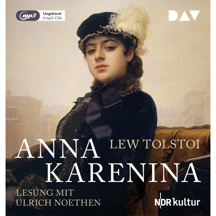 Lew Tolstoi: Anna Karenina, 4 Audio-CD, 4 MP3 - CD