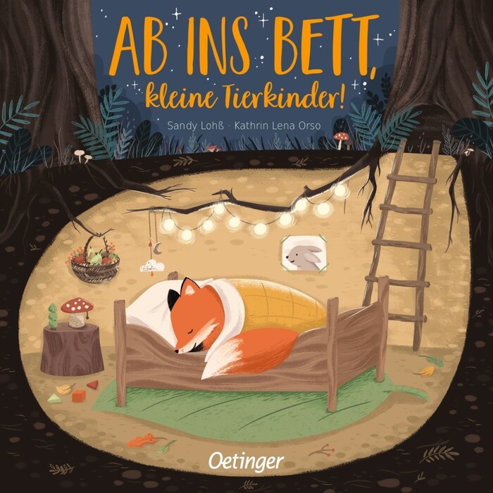 Kathrin Lena Orso: Ab ins Bett, kleine Tierkinder!