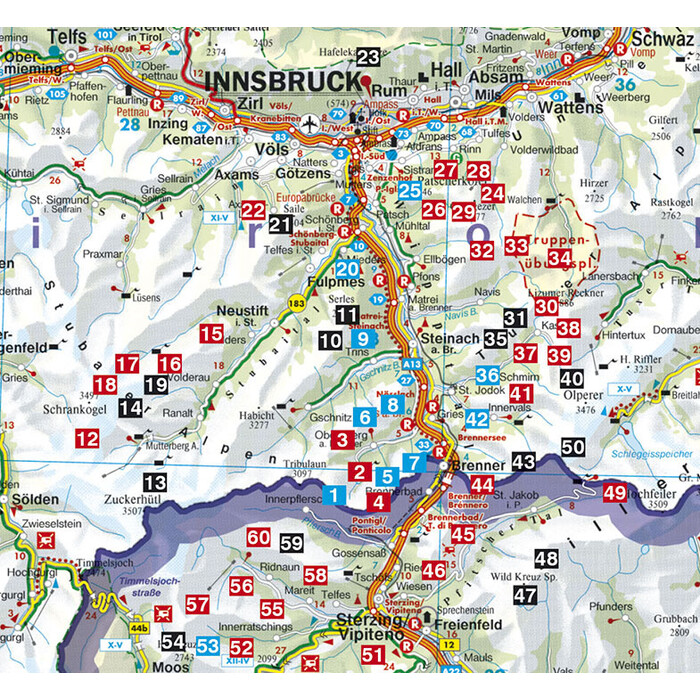 Markus Stadler: Brenner-Region - Taschenbuch