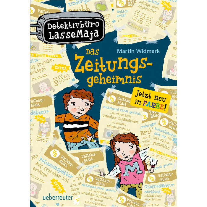 Martin Widmark: Detektivbüro LasseMaja - Das Zeitungsgeheimnis (Detektivbüro LasseMaja, Bd. 7) - gebunden