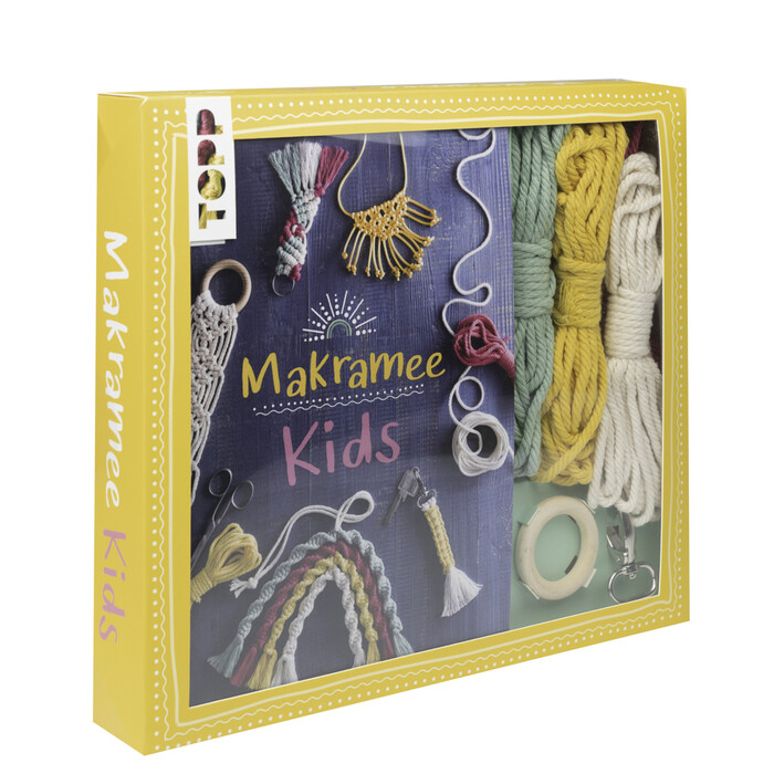 Inge Walz: Kreativ-Set Makramee Kids - Taschenbuch
