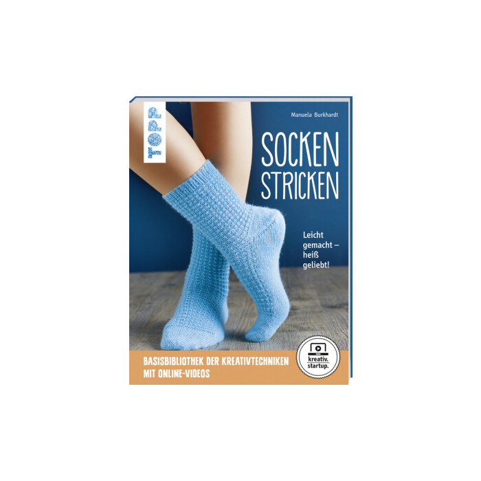 Manuela Burkhardt: Socken stricken (kreativ.startup.) - Taschenbuch