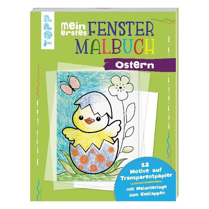 Ursula Schwab: Mein erstes Fenster-Malbuch - Ostern - Taschenbuch