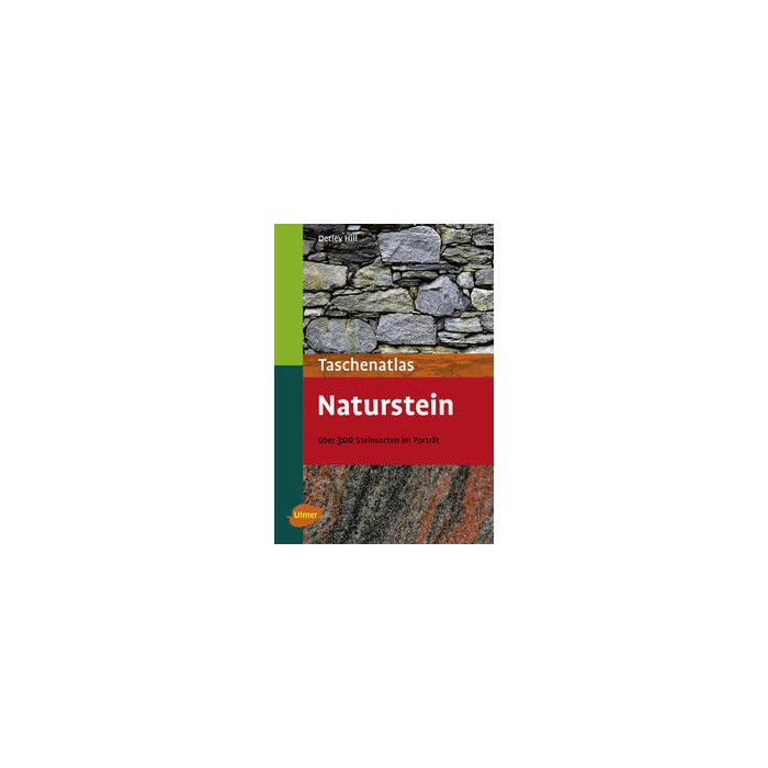 Detlev Hill: Taschenatlas Naturstein - Taschenbuch