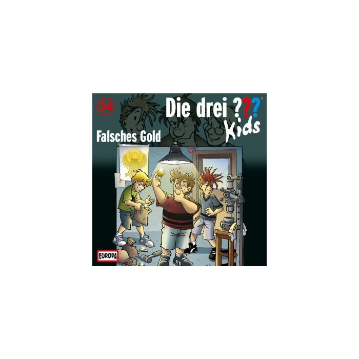 Ulf Blanck: Die drei ???-Kids - Falsches Gold, 1 Audio-CD - CD