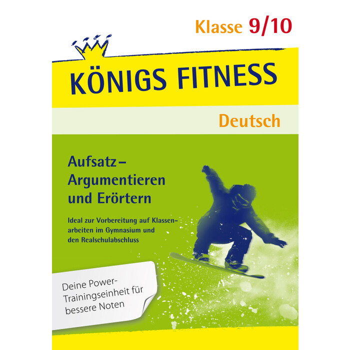 Aufsatz - Argumentieren und Erörtern. Deutsch Klasse 9/10. - Taschenbuch