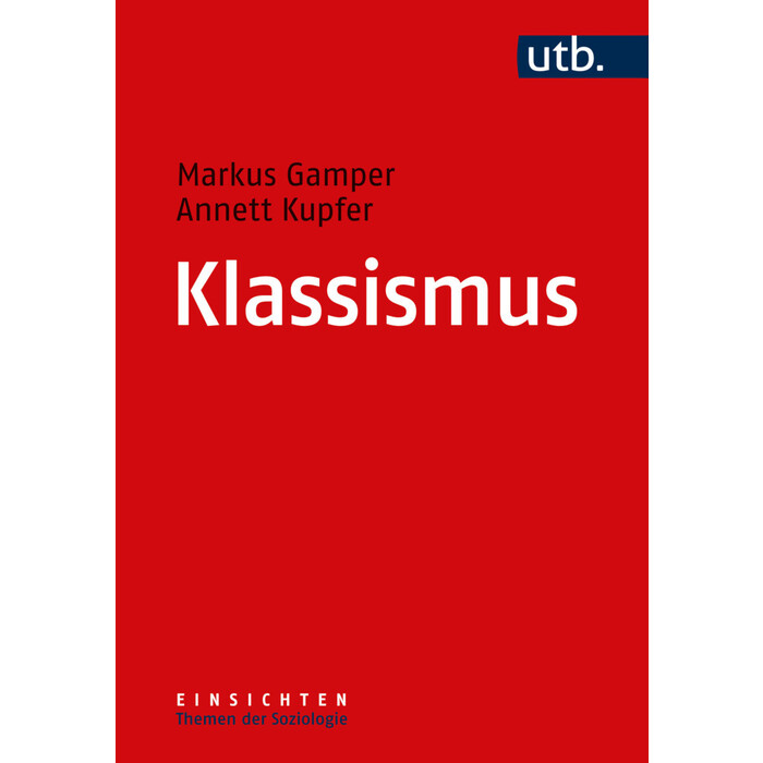 Annett Kupfer: Klassismus - Taschenbuch