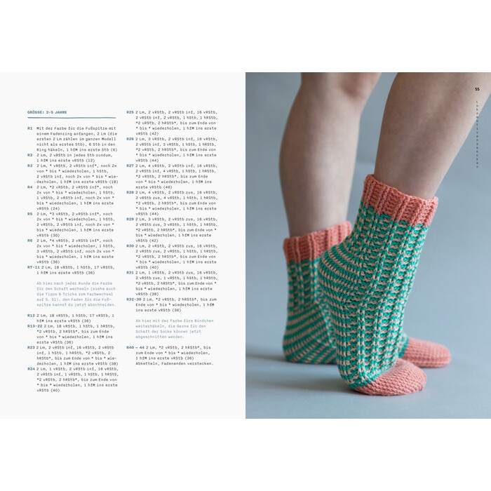 Sascha Blase-Van Wagtendonk: Socken häkeln für die ganze Familie. - Taschenbuch