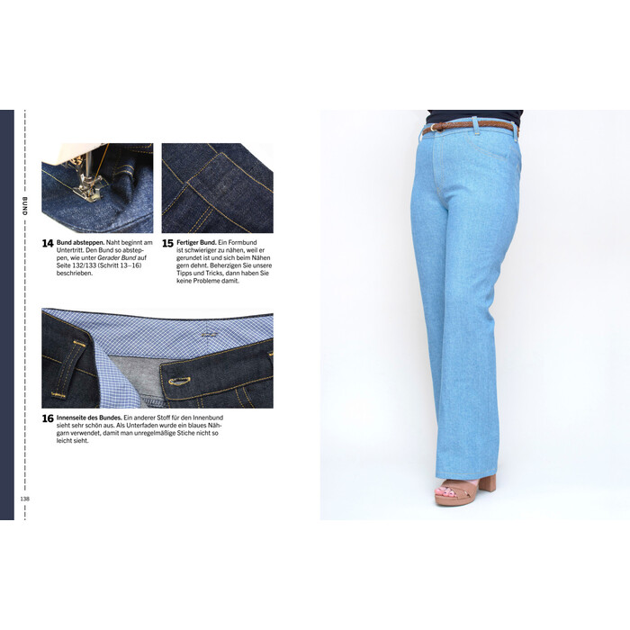 Johanna Lundström: Jeans nähen - Taschenbuch