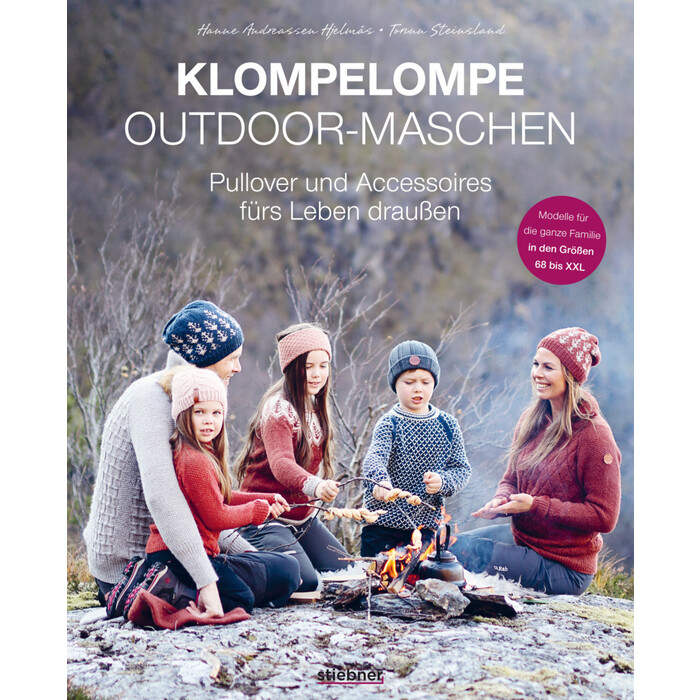 Hanne A. Hjelmås: Klompelompe Outdoor-Maschen. Pullover und Accessoires fürs Leben draußen - gebunden