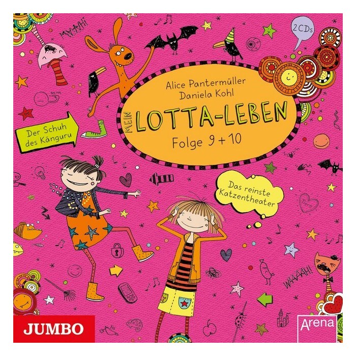 Alice Pantermüller: Mein Lotta-Leben - Das reinste Katzentheater / Der Schuh des Känguru, 2 Audio-CDs - CD