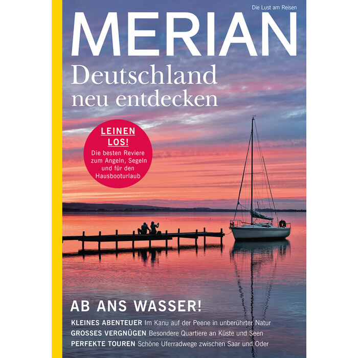 MERIAN Magazin Deutschland neu entdecken / Ab ans Wasser 08/21 - Taschenbuch