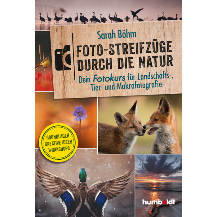 Sarah Böhm: Foto-Streifzüge durch die Natur. Dein Fotokurs für Landschafts-, Tier- und Makrofotografie - Taschenbuch