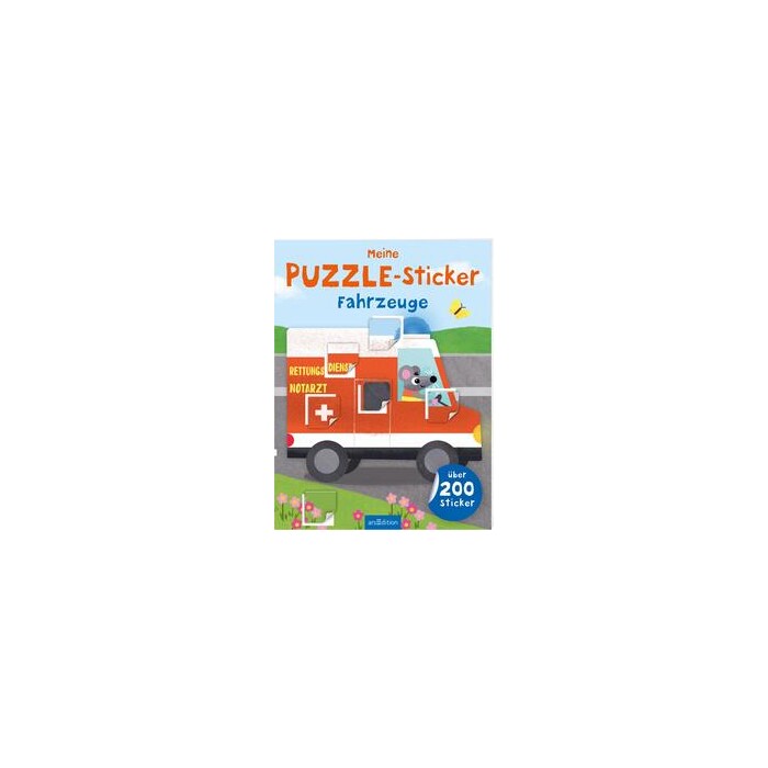 Meine Puzzle-Sticker – Fahrzeuge - Taschenbuch