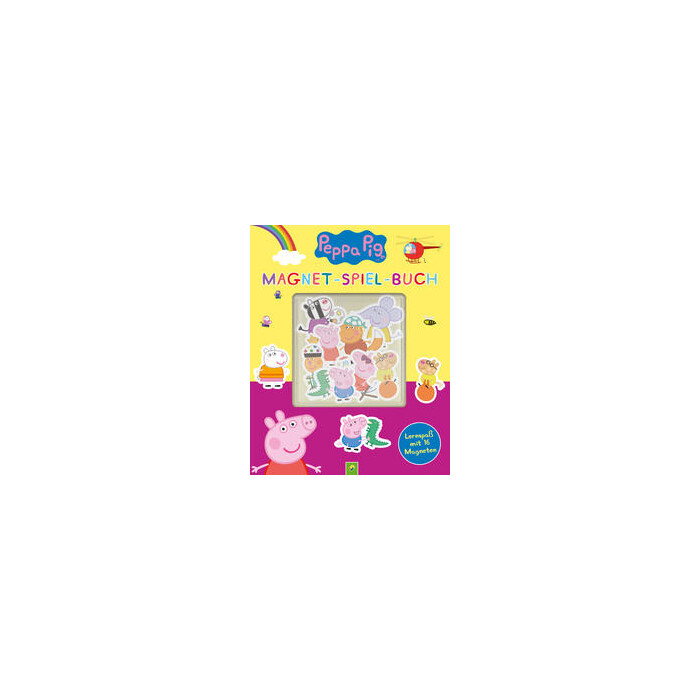 Laura Teller: Peppa Pig Magnet-Spiel-Buch - gebunden
